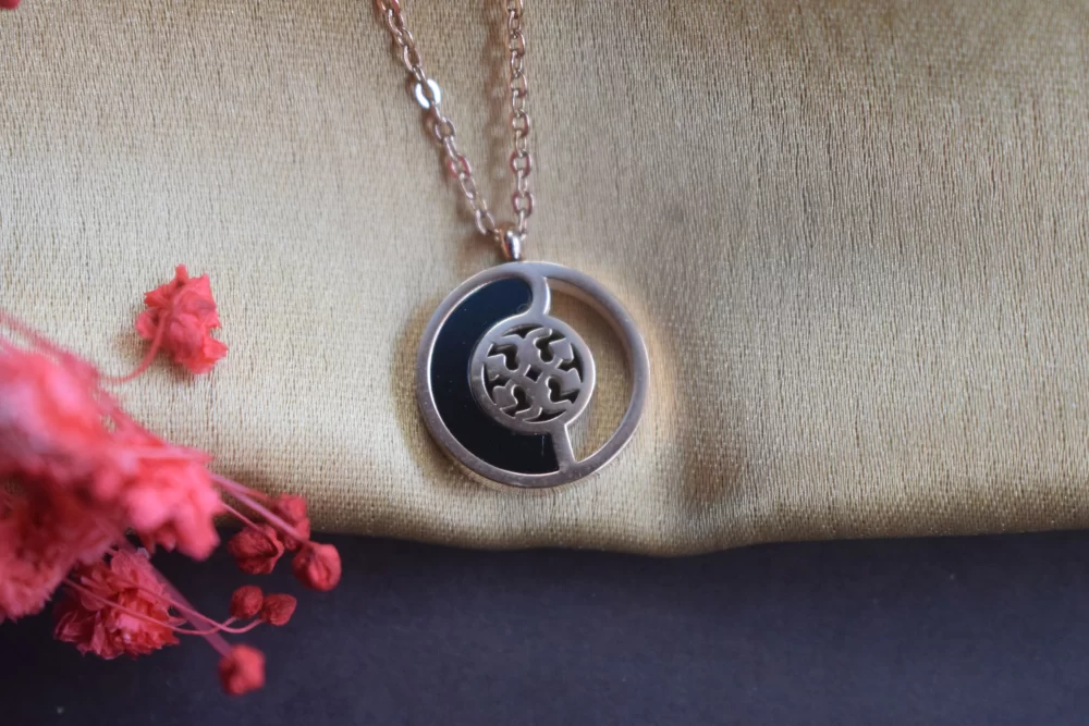 Reversible Yin-Yang Pendant Necklace