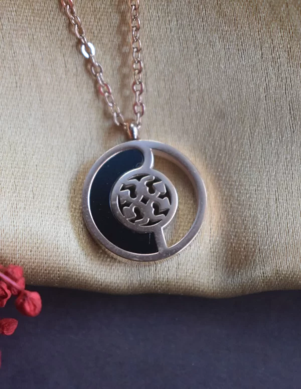 Reversible Yin-Yang Pendant Necklace