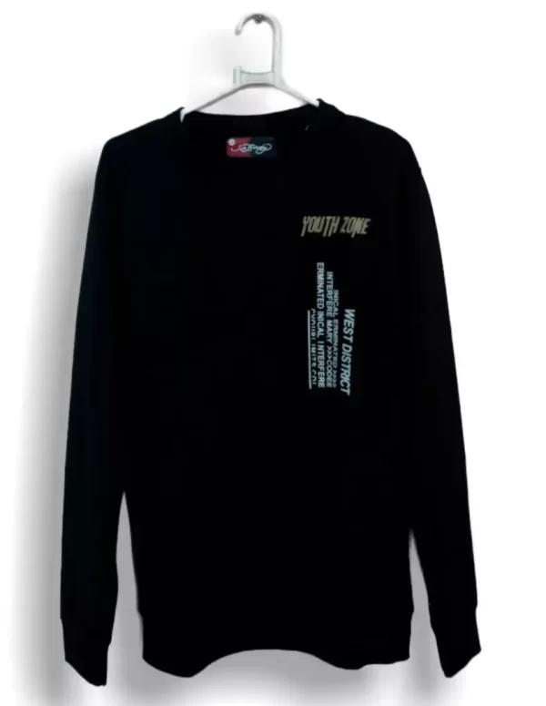 Youth Zone West District Black Long Sleeve T-Shirt